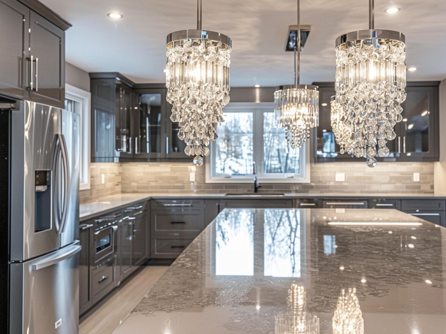 Jakie lampy wiszące najlepiej sprawdzą się w kuchniach z wyspą centralną