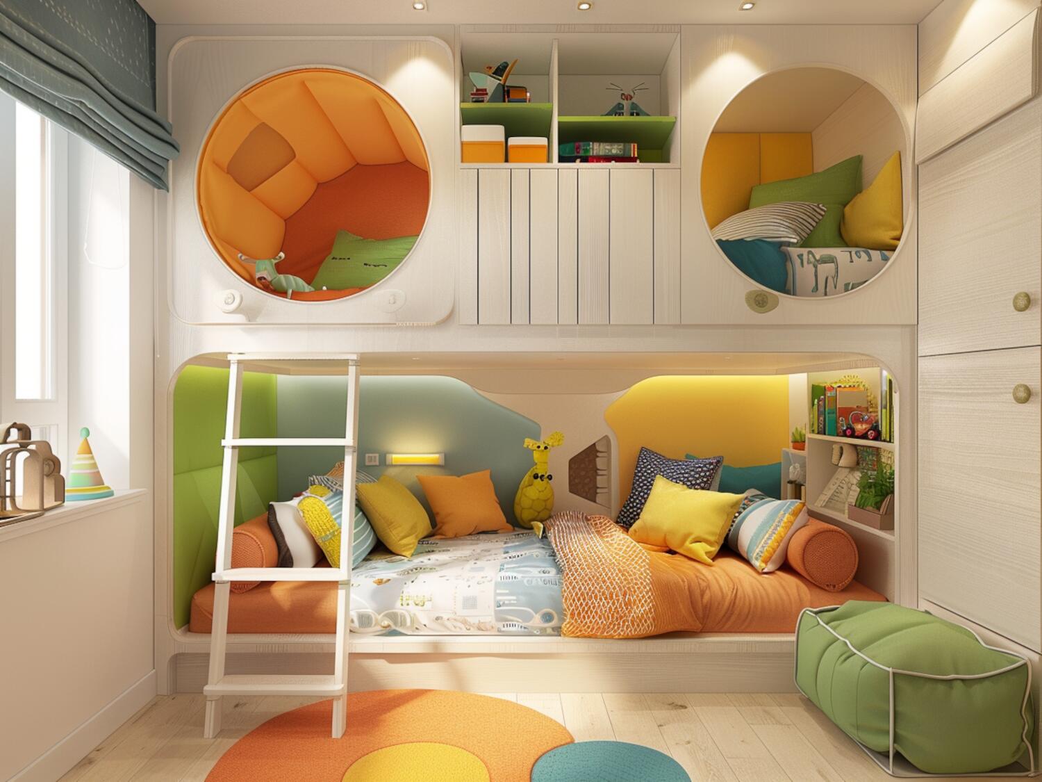 Jak dopasować łóżka dziecięce do małych przestrzeni