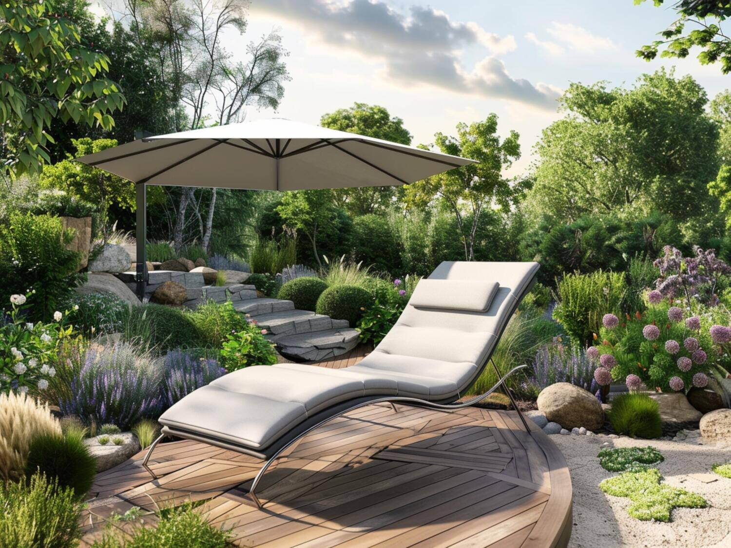 10 najlepszych leżaków ogrodowych w 2025 roku