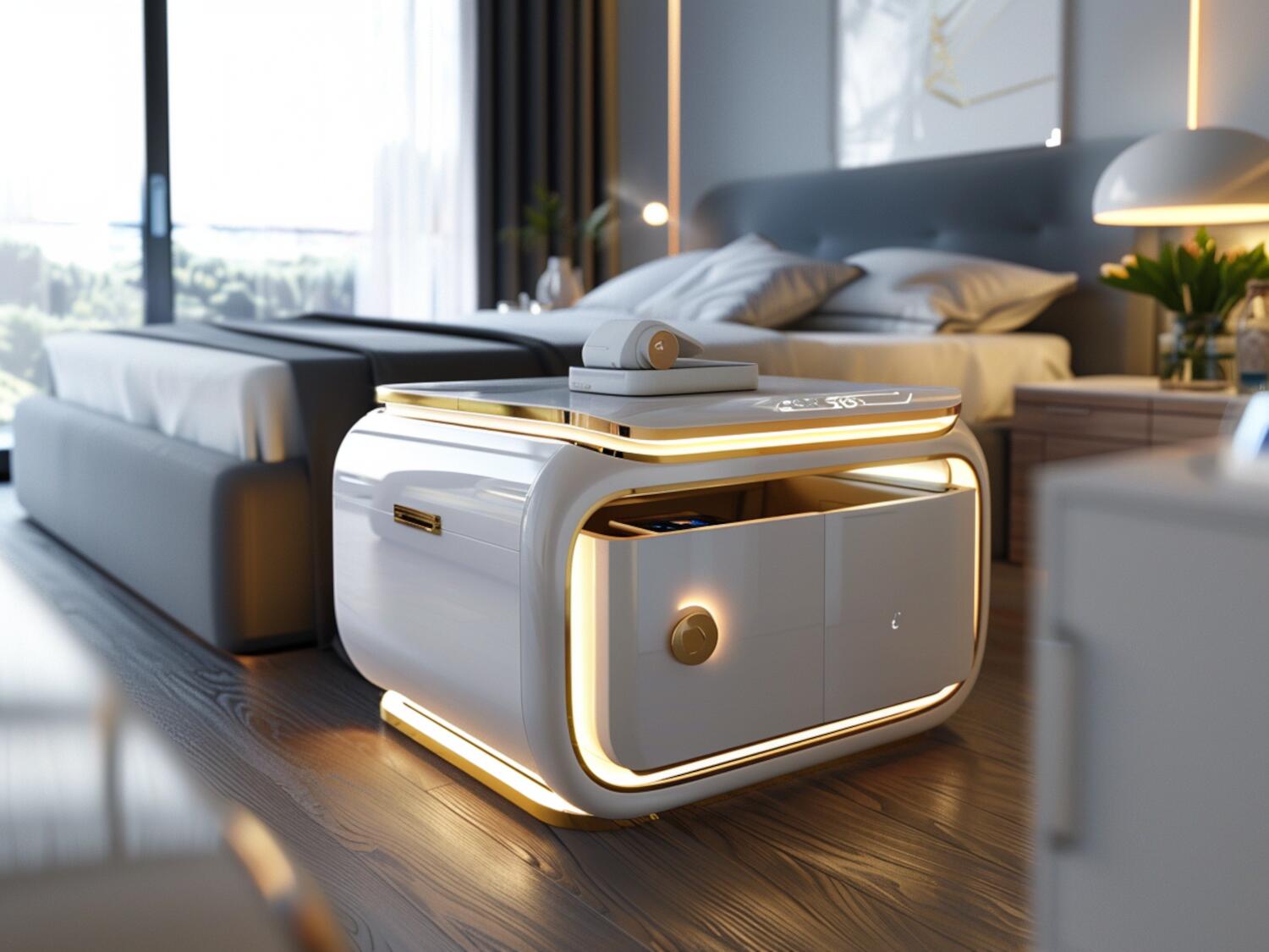 Najlepsze stoliki nocne z ukrytymi schowkami