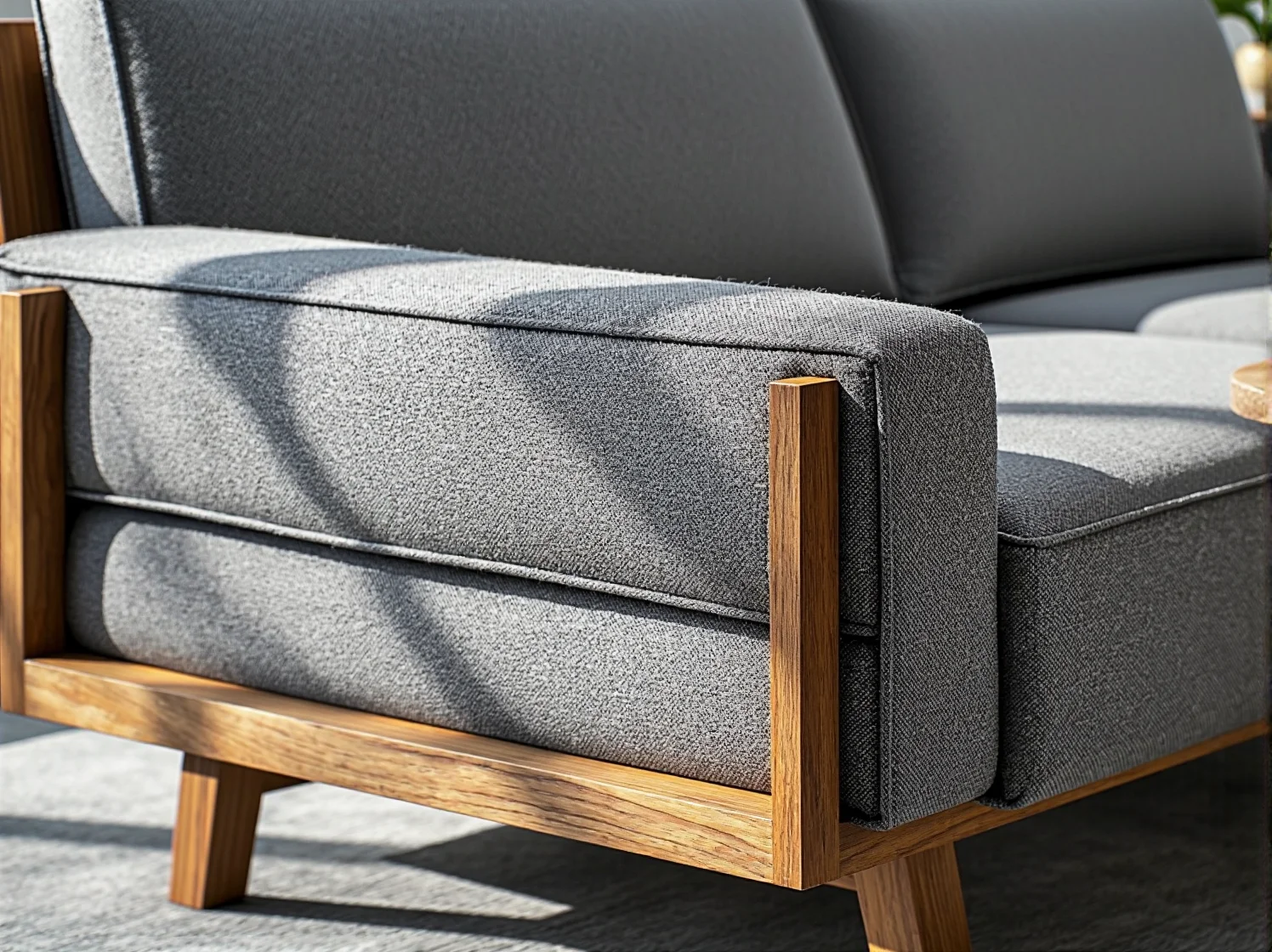 Funkcjonalne meble w lobby hotelowym spełniające surowe normy przeciwpożarowe i bezpieczeństwa.