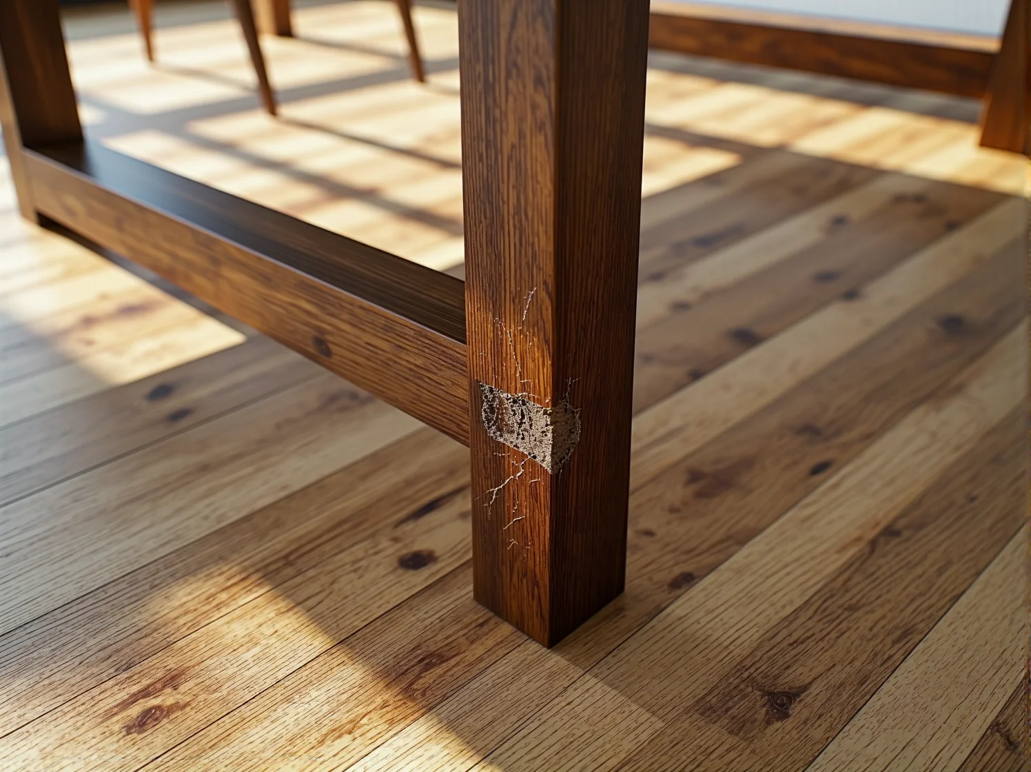 Pielęgnacja mebli drewnianych przy użyciu miękkiej ściereczki i preparatów ochronnych.