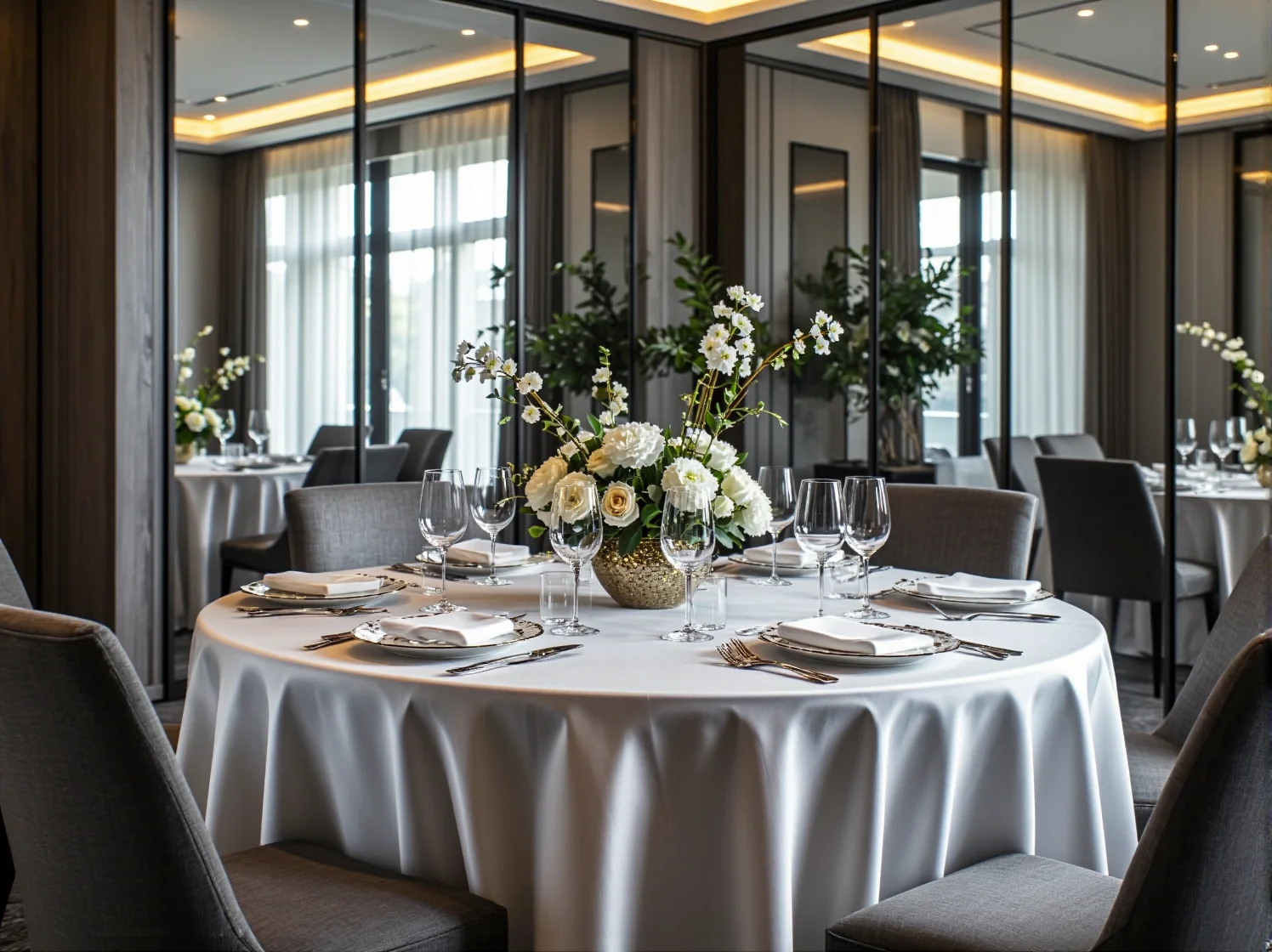 Elegancki kinkiet ścienny ze złotymi detalami idealny do sypialni glamour.