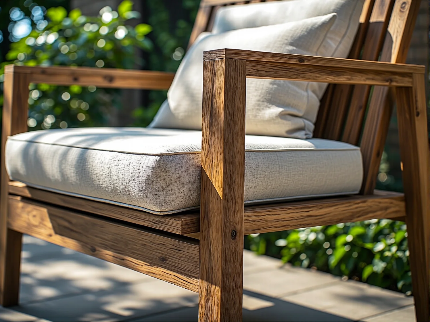 Wytrzymałe krzesła ogrodowe z materiałów recyklingowych, odporne na zmienne warunki atmosferyczne.